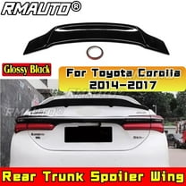 For Toyota Corolla 2014-2017 Rear Roof Spoiler Rear Trunk Spoiler Wing Rear Wing Rear Roof Wing Body Kit Car Accessories