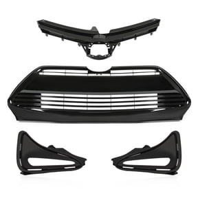 For Toyota Corolla 2017- 2019 Front Upper/Lower Bumper Grille Set LE 4PCS