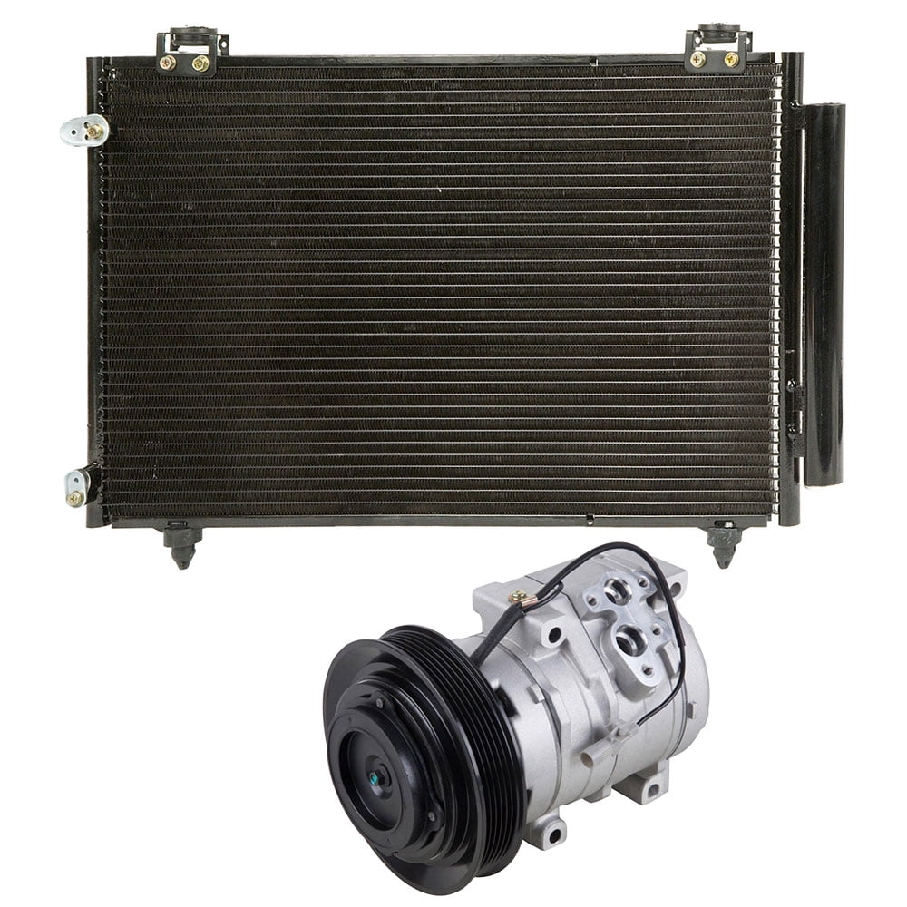 For Toyota Corolla & Matrix 2005-2008 AC Compressor w/ A/C Condenser ...