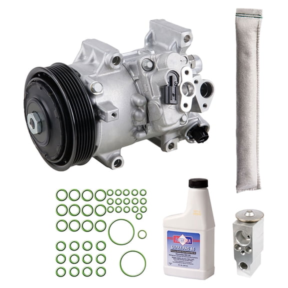 For Toyota Corolla Matrix 2011 2012 2013 OEM AC Compressor w/ A/C Repair Kit - BuyAutoParts
