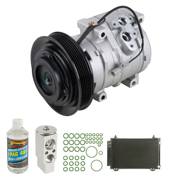 For Toyota Corolla & Matrix A/C Kit w/ AC Compressor Condenser & Drier - BuyAutoParts