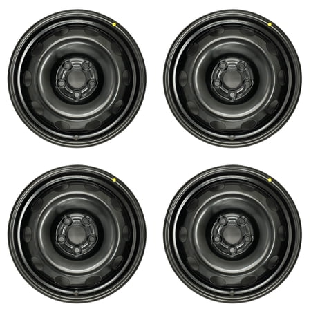 For Toyota Corolla OEM Design Steel Wheel 15" 15X6 2009-2020 Black Set of 4 Replacement Rim