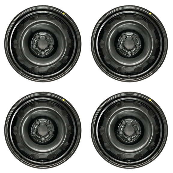 For Toyota Corolla OEM Design Steel Wheel 15" 15X6 2009-2020 Black Set of 4 Replacement Rim