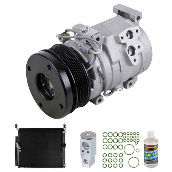 For Toyota FJ Cruiser 2007-2009 A/C Kit w/ AC Compressor Condenser & Drier - BuyAutoParts