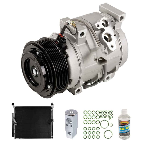For Toyota FJ Cruiser 2010-2014 A/C Kit w/ AC Compressor Condenser & Drier - BuyAutoParts