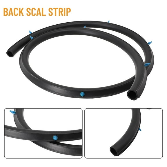 For Toyota For Corolla Back Engine Hood Sealing Strip Rubber Weatherstrip Parts