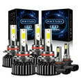 thumbnail image 1 of For Toyota Highlander 2004 2005 2006 2007 - 6x 9005 9006 LED Headlight Bulbs High Low Beam 9006 Fog Light White,f2, 1 of 11