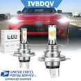 thumbnail image 1 of For Toyota Highlander 2008-2010
 - LED Headlight Hi/Low Beam Bulbs 6500k 2pcs, 1 of 8