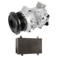 thumbnail image 1 of For Toyota Highlander 2009 2010 OEM AC Compressor w/ A/C Condenser & Drier - BuyAutoParts, 1 of 5