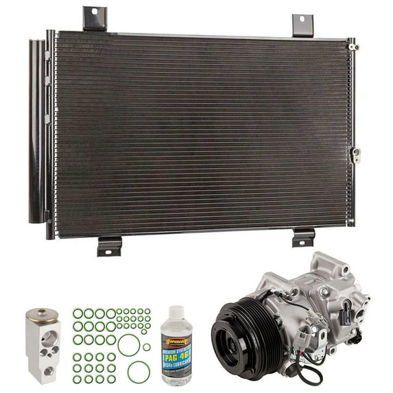For Toyota Highlander 2013 A/C Kit w/ AC Compressor Condenser & Drier - BuyAutoParts