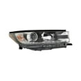 thumbnail image 1 of For Toyota Highlander 2019 Headlight Assembly Passenger Side w/LED DRL w/Smoke Chrome Accent Hybrid CAPA | Replacement For TO2503290 | 81110-0E362, 1 of 5