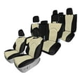 thumbnail image 1 of For Toyota Highlander LE 2020-2024 FH Group Neoprene Custom Fit Waterproof Car Seat Covers  Beige - Full Set, 1 of 7