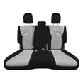 thumbnail image 1 of For Toyota Highlander LE 2020-2024 FH Group Neoprene Custom Fit Waterproof Car Seat Covers  Gray - 2nd Row, 1 of 5