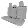 thumbnail image 1 of For Toyota Highlander LE 2020-2024 FH Group Neoprene Custom Fit Waterproof Car Seat Covers Solid Gray - 3rd Row, 1 of 4