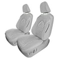thumbnail image 1 of For Toyota Highlander LE 2020-2024 FH Group Neoprene Custom Fit Waterproof Car Seat Covers  Solid Gray - Front Set, 1 of 5