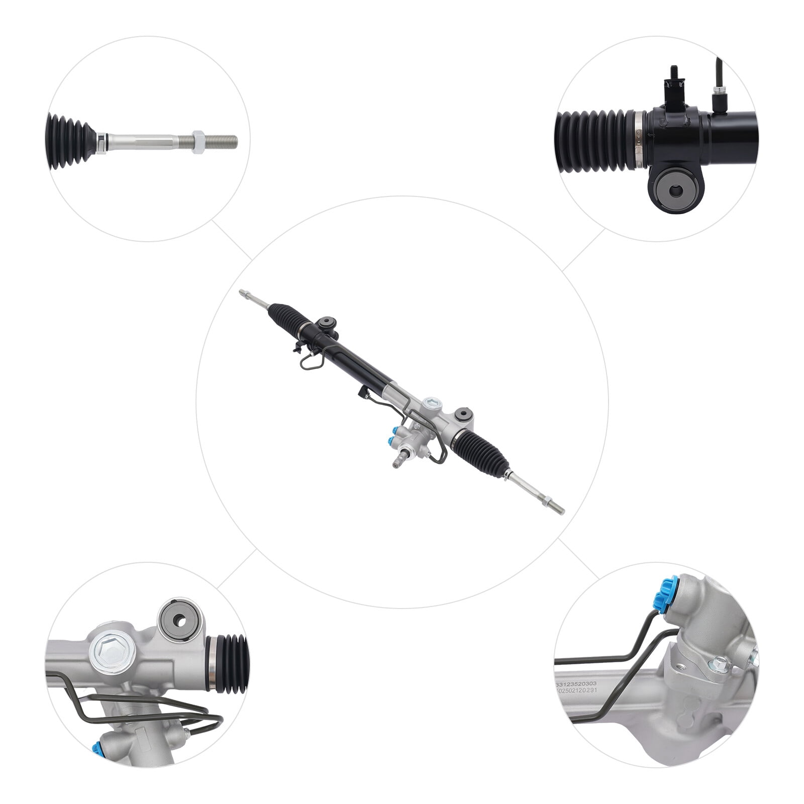 Lexus Rx 350 Steering Rack For Toyota Highlander/Lexus RX330 RX350 2004-2009 Power Steering Rack ...