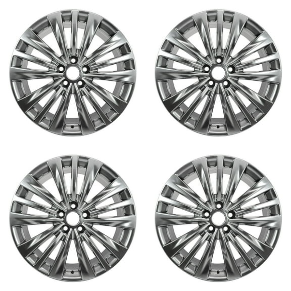 For Toyota Highlander OEM Design Wheel 20" 20X8 2020-2025 Hyper Silver Set of 4 Replacement Rim