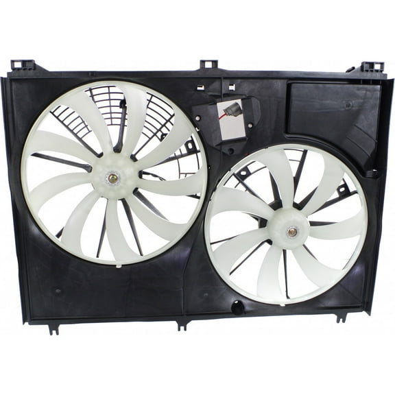 For Toyota Highlander Radiator and A/C Condenser Fan Assembly 2014-2019 3.5L For TO3115187 | 16711-0P230