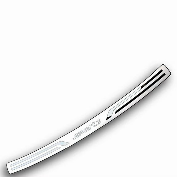 For Toyota Highlander Stainless Steel Car Rear Bumper Plate Protector Accessories 2015-2021