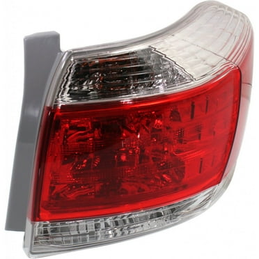 For Toyota Highlander Tail Light 2011 2012 Passenger Side DOT Certified TO2801185 | 81550-0E070