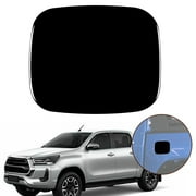 For Toyota Hilux 2015-2021 piano black Fuel Tank Cap Panel Cover Decorative