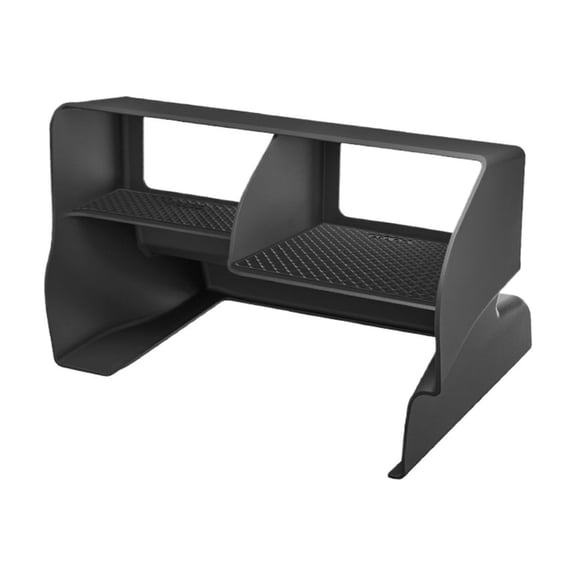 For Toyota Land Cruiser Prado 250 2024 2025 Car Center Console Storage Box Tray Interior Accessories Tidying BLACK