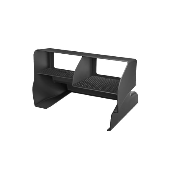 For Toyota Land Cruiser Prado 250 2024 2025 Car Center Console Storage Box Tray Interior Accessories Tidying BLACK