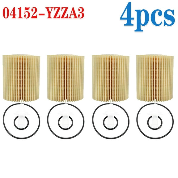 For Toyota Lexus Oil Filter 04152-YZZA3 Set of 4