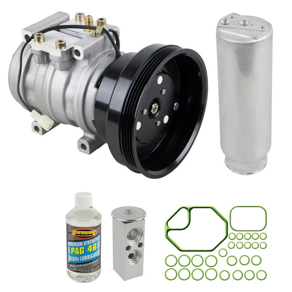 For Toyota MR2 1992 1993 AC Compressor w/ A/C Repair Kit - BuyAutoParts