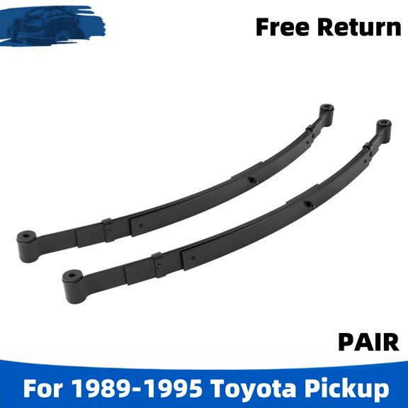 For Toyota Pickup 2WD RWD 1989-1995 3" Lowering Leaf Spring Rear Suspension