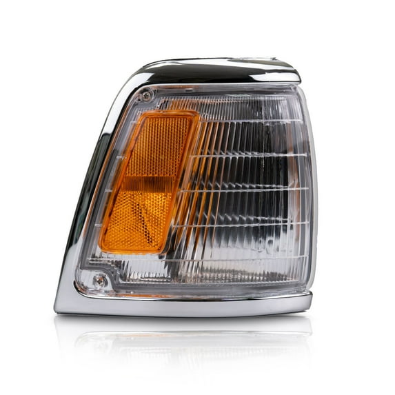 For Toyota Pickup Side Marker Light 1992 1993 1994 1995 Passenger Side 2WD w/ Chrome For TO2521129