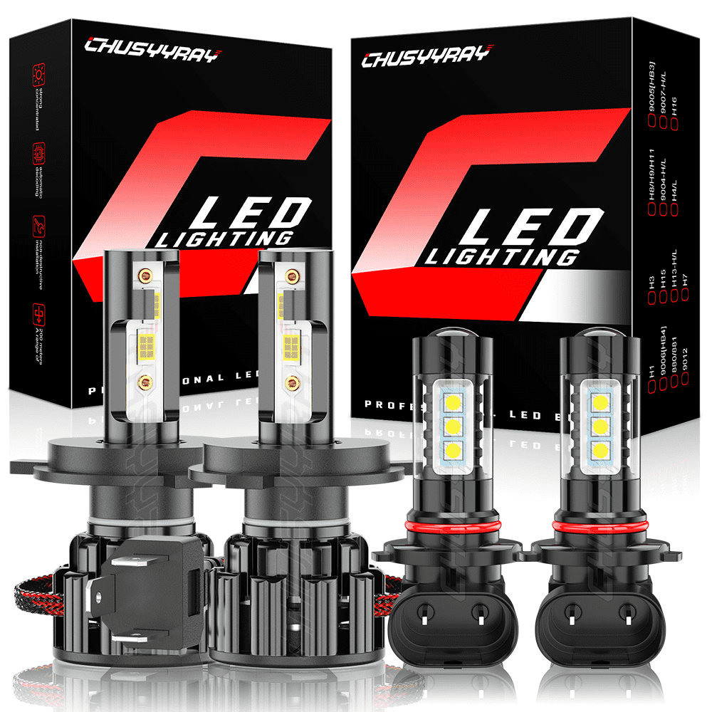 For Toyota Prius 20042009 6000K LED Headlight Hi/Lo Beam Fog Light