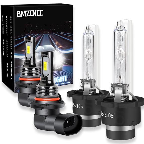 For Toyota Prius 2006-2009 - D4R HID Xenon Headlight Bulb Hi Lo Beam + Fog Light