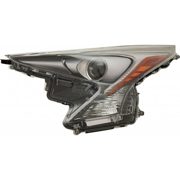 For Toyota Prius 2016 2017 2018 Headlight Assembly Driver Side LED | w/ Fog Light Hole | For TO2518192 | 81070-47741