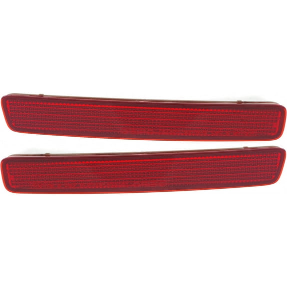 For Toyota Prius C Bumper Reflector 2018 2019 Driver and Passenger Side Pair For TO1184106 | 81920-47010
