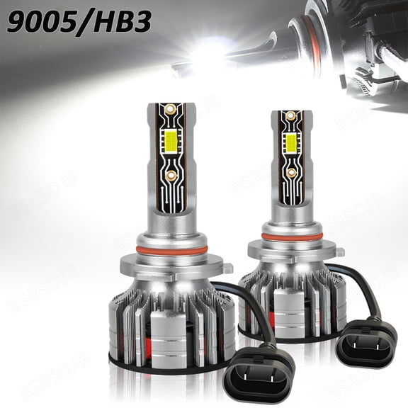 For Toyota RAV 4 2006-2018 Pair 9005 LED Headlight High Beam Bulbs 6000K White