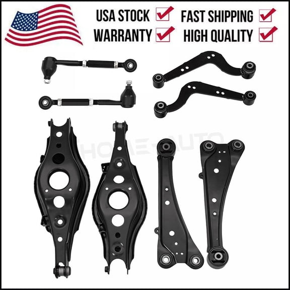 Rear Control Arm Kit 8pcs Lateral Upper Lower Rearward Link  for Toyota RAV4 2006-2018 48710-42020