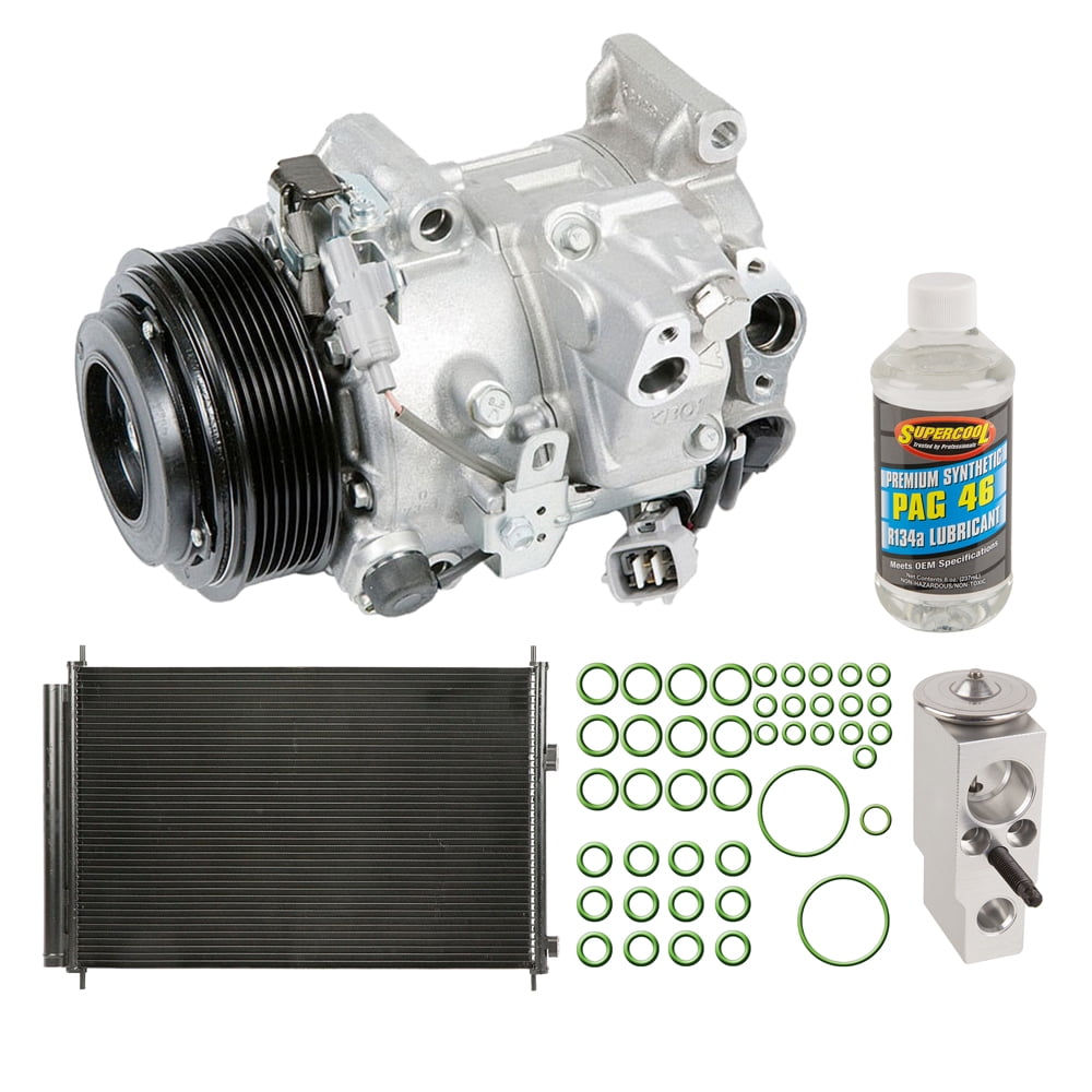 For Toyota RAV4 2008-2012 OEM AC Compressor w/ Condenser Drier ...