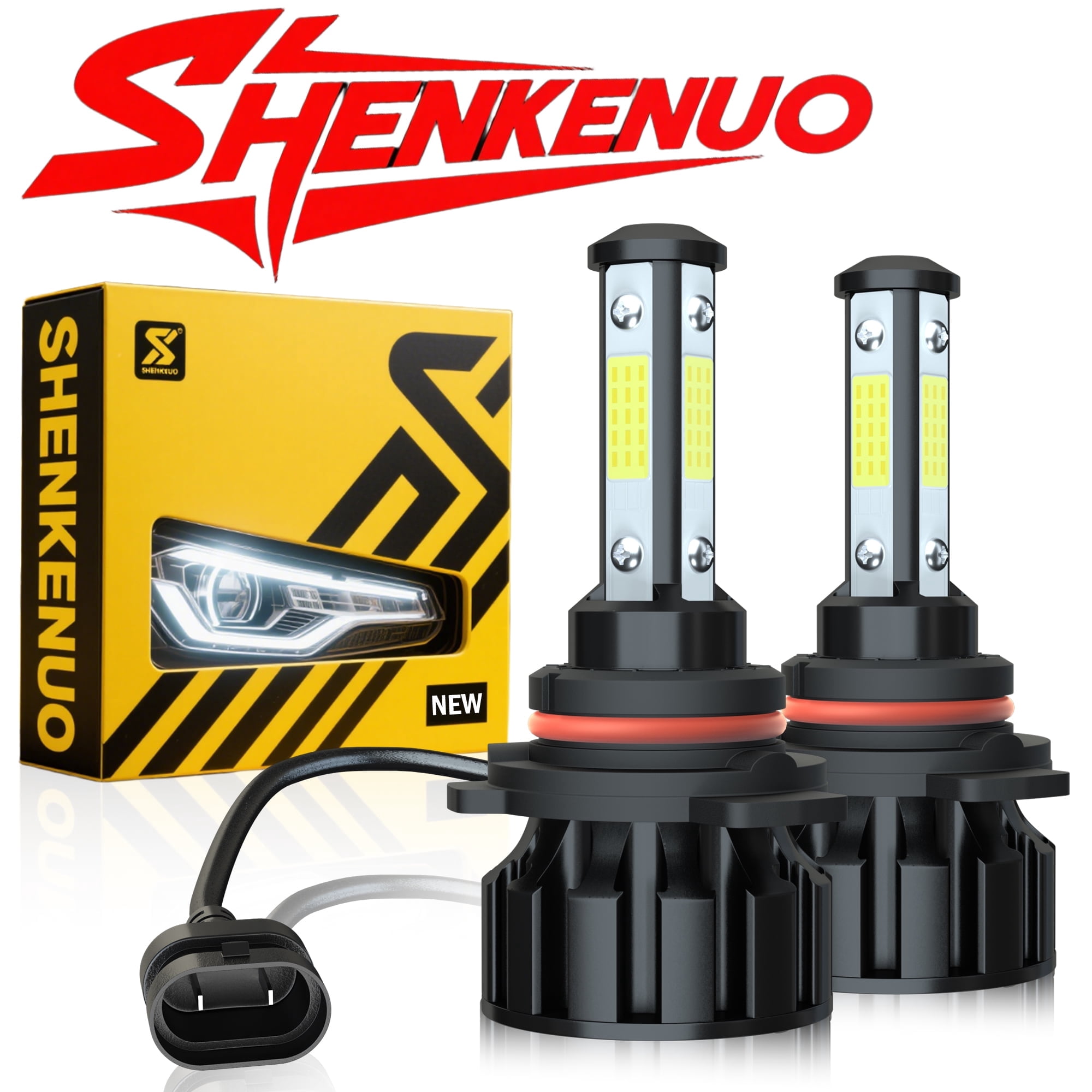 For Toyota RAV4 2016 2017 2018 LED Headlight Bulbs 9012 High and Low ...