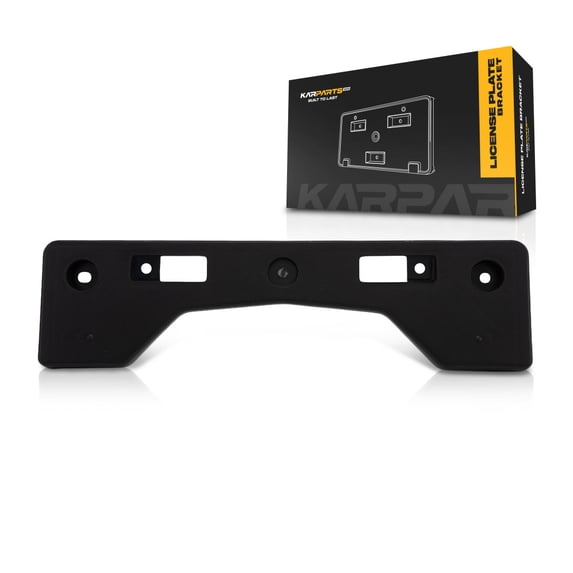 For Toyota RAV4 2016 2017 License Plate Bracket | Front | PP Plastic | LE/Limited/XLE Model | Replacement For TO1068136 | 521140R090, 615343563282