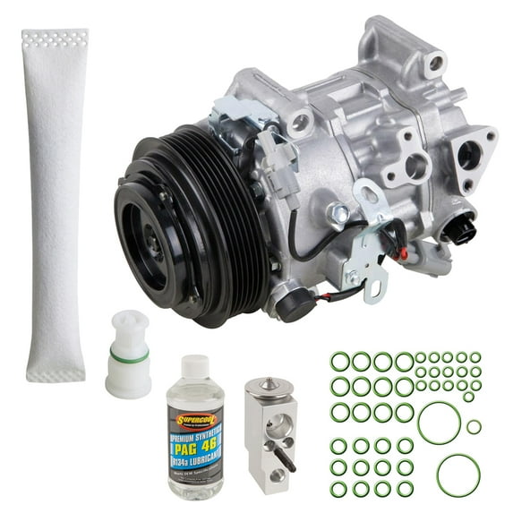For Toyota RAV4 2016 AC Compressor w/ A/C Repair Kit - BuyAutoParts