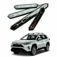 thumbnail image 1 of For Toyota RAV4 2020-2025 Auto Door Sill Scuff Plate Trim Guard Protector Stickers Car Accessories, 1 of 6