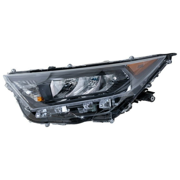 For Toyota RAV4 Headlight Assembly 2019 2020 Driver Side LED LE Model Black Bezel CAPA For TO2502274 | 81150-0R151