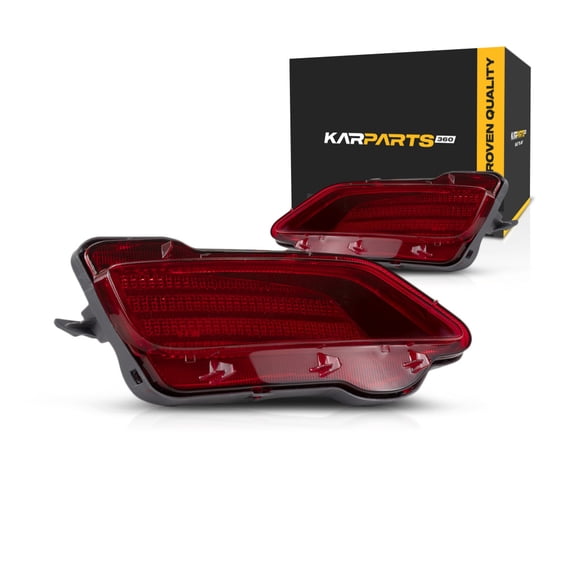 For Toyota RAV4 Rear Reflector 2013 2014 2015 Pair Driver and Passenger Side For TO1184107 | 81490-0R010