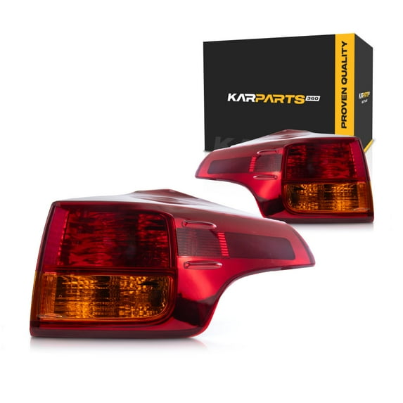 For Toyota RAV4 Tail Light Assembly 2013 2014 2015 Driver and Passenger Side Pair Replacement For TO2804119, TO2805119 | 81560-0R030, 81550-0R030