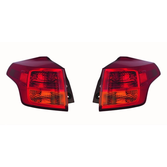 For Toyota RAV4 Tail Light Unit 2013-2015 Driver and Passenger Side Pair On Body Replacement For TO2804116, TO2805116 | 81561-42161, 81551-42161