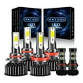 thumbnail image 1 of For Toyota Sequoia 2008-2017 LED Headlight Bulbs 9005 High+H11 Low Beam+9145 Fog Light Kit 6Pcs,f2, 1 of 13