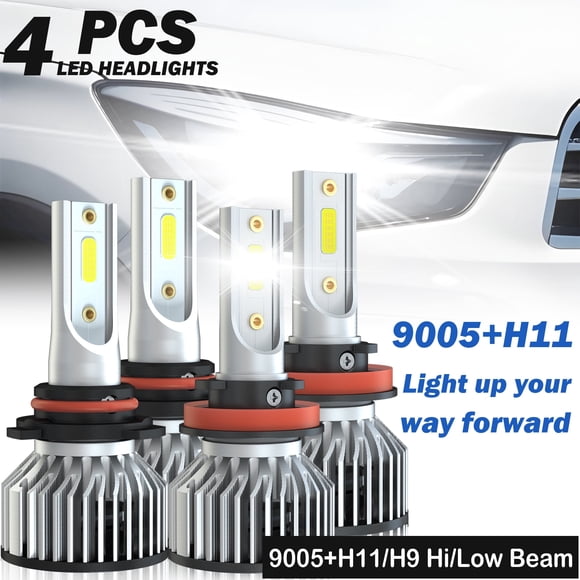 For Toyota Sienna 2011-2020 4X LED Headlight Bulbs Kit 6000K Hi