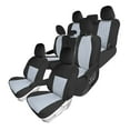thumbnail image 1 of For Toyota Sienna 2011-2020 FH Group Neoprene Waterproof Custom Fit Car Seat Covers - Gray/Black Full Set 7 Seater, 1 of 9
