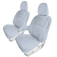 thumbnail image 1 of For Toyota Sienna 2011-2020 FH Group Neoprene Waterproof Custom Fit Car Seat Covers - Solid Gray Front Set, 1 of 10